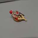 Kurt Adler Beach Santa on Flamingo and Reindeer Floats Christmas Holiday Ornaments Set of 2