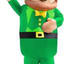 St Patrick's Day Outfit Inflatable Costume Inflatable Leprechaun Blow-up Costume for Adlut/St Patricks Day/Halloween (St Partick's Day)