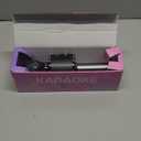 BONAOK Karaoke Microphone for Kids & Adults - Bluetooth Microphones Singing Mic with Disco Lights, Echo Effect, Built-in Speaker Portable Karaoke Player for Party Travel Gifts Q78(Space Gary)