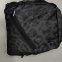 Leopard Print Crossbody Sling Bags Abstract Spotted Fur Cheetah Print Sling Backpack for Women Men Casual Shoulder Bag Cute Black Panther Animal Skin Texture Travel Sports Hiking Daypack