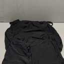 Tempt Me Women Two Piece Tankini Swimsuits Blouson Modest Swim Top Boyshort Bathing Suits (X-Large, Black)