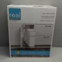 Knape & Vogt RS-PSW9-1-20-W 17 in. H x 8 in. W x D Steel in-Cabinet 20 Qt. Single White Pull Out Trash Can