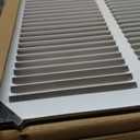 Fits 24x18 Duct Opening | Steel Return Air Grille by Handua | Vent Cover Grill for Sidewall and Ceiling | White | HVAC Cold Air Intake Grille | Outer Dimensions: 25.75"W X 19.75"