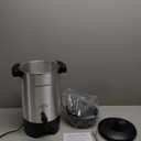 Hamilton Beach 45 Cup Coffee Urn and Hot Beverage Dispenser, Silver