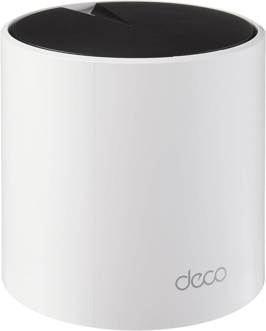 TP-Link Deco X55 Pro AX3000 Whole Home Wi-Fi 6 Mesh System - Coverage up to 2500 Sq.Ft & up to 150 Devices, 2x2.5G WAN/LAN Ports, 4 Streams, Ethernet Backhaul, Ideal for 1Gig+ Internet, 1-Pack