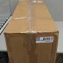 Easy Installation RV Skirting, Travel Wheel Skirt for Mobile Home Exterior, PVC with Tightly Metal Plates, Convenient Storage Wheel Rv Cover for Garden,Outdoor, Yard (Black, 2.6 x52.5ft)