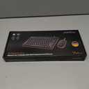 Perixx PERIDUO-212 Wired Mini Keyboard and Mouse Set, USB Connection, Black, US English Layout
