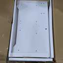 Coffee Table Lift Top, Wood Tea Table with Big Open Storage, Square Coffee Tables for Living Room, Farmhouse Coffe Tables Rustic Center Table with 2 Drawers, Coffe White