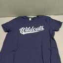 Wildcats Vintage Sports Name Design Gifts Men Women Kids Boy T-Shirt (Blue, L)