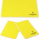 Logest Rebreakable Boards Martial Arts - Taekwondo Karate MMA Boards - Reusable Plastic Training Breaking Boards for Kids & Adults Comes In 6 Levels of Difficulty Taekwondo Boards for Breaking (Yellow - Light)