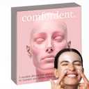 Reusable Silicone Face Patch Set - 5 Wrinkle Patches for Overnight Fine Line & Crease Flattening - Forehead, Under-eye and Smile Lines Repair (5 Count (Pack of 1))
