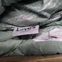 Love's cabin Grey Queen Comforter Set - Queen Size Comforter Set, 3 Pieces Cute Floral Bedding Sets for All Seasons,1 Soft Reversible Botanical Flowers Comforter and 2 Pillow Shams (Queen (90"x90"))