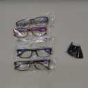 Gaoye Professional Reading Glasses for All Day - Computer Readers with Blue Light Protection - Value Pack (Bold Fusion, +1.5)