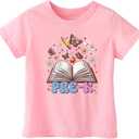 Kids Toddler Boys Girls Back to School Shirt First Day of Preschool T-Shirt Short Sleeve Top