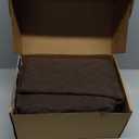 HOMERILLA Sectional Couch Covers for Sectional Sofa L Shaped Sofa Cover Blanket 2 Pieces L Shape Furniture Protector for Pets Dogs (Chocolate, Large)