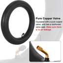 12.5x2.25 12-1/2x2 1/4 Tire and Inner Tube Set for Scooter Electric bike, 57-203 Tire Compatible with Jetson E-Bike Pocket Mod Currie eZip Schwinn