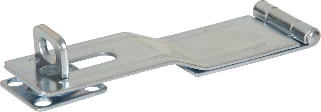The Hillman Group 851391 6-Inch Swivel Staple Safety Hasps, Zinc Plated