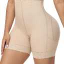 SHAPSHE Shapewear for Women Tummy Control Shorts Body Shaper High Waist Butt Lifter Panties Compression Underwear for Dresse (XS)