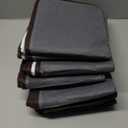 Lifewit 6 Pack Clothes Storage Bins with Lids, Foldable Blanket Storage Bags with Zippers, Clear Window and Reinforced Handles, Closet and Organization for Clothing, Sweater, Comforter, Bedding