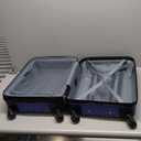 SwissGear 8018 Hardside Expandable Luggage with Spinner Wheels, Blue Violet, Carry-On 20-Inch