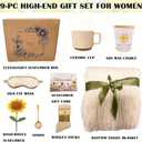 Birthday Gifts for Women Self Care Get Well Soon Gift Basket Spa Package Thinking of You Present Sympathy Inspirational Sunflower Valentines Gifts for Her Women Wife Mom Best Friend Sister