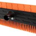 Year-Round Roof Rakes for Snow, Leaves & Moss  16 No-Scratch Foam Blade & Roof Brush, Snow Rake, Solar Panels, RVs & Cars, C-Shaped Push/Pull Roof Tool (Pole Not Included)-Patent Pending