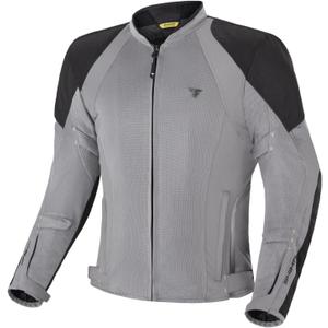 SHIMA JET | Breathable MESH Panels, Waterproof, Removable Membrane, Level 2 Back Protector Included, Advanced Adjustment (Grey, L) SHIMA JET | Breathable MESH Panels, Waterproof, Removable Membrane, Level 2 Back Protector Included, Advanced Adjustment (Grey, L)