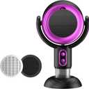 PuffHide Purifier & odor Away Purifier Fan Portable Rechargeble Adjustable Angle Puff-Hide odor Fan, Tabletop odor Purifier Filters for Removes odor (Black Purple)