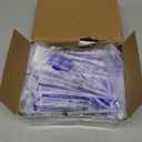 100 Pack 1ml Syringes with Needle - 27G 1/2 inch Disposable 1cc Luer Lock Syringe for Scientific Lab Use, Sterile Individually Wrapped