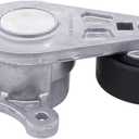 NewYall Drive Belt Tensioner 3.5L 3.7L for Ford Edge Explorer Flex Fusion Police Interceptor Sedan/Utility Taurus Lincoln Continental MKS MKT MKX MKZ Mazda 6 CX-9 Mercury Sable