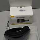 Lamicall Ski Goggles with 3X Anti-Fog - 100% UV Protection, OTG, Gifts for Skiing, Snowboard, Snowmobile, Men, Women (Black Frame - Silver Lens)