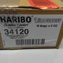 HARIBO Gummi Candy, Dinosaurs Gummy Candy, 5 Ounce Share Size Bags (Pack of 12) Delicious Soft & Chewy Sweet Snacks, Assorted Fruity Flavors