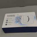 PS5/Slim/Pro Horizontal Stand with Cooling Fan & Charger for Original & Edge Controllers, Scalable Design PS5 Accessories Base with EVA Foams for All PS 5 Disc & Digital, PS 5 Sideways Stand Black