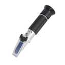 LOHAND Brix Refractometer with Automatic Temperature Compensation(ATC), Precision Measuring Sugar Content for Wine/Fruit/Drink, Sugar Refractometer, Range:0-32%