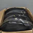 Xpose Safety Heavy Duty Mesh Tarp 16' x 24' – Multipurpose Black Protective Cover with Air Flow - Use for Tie Downs, Shade, Fences, Canopies, Dump Trucks – Weather and Tear Resistant