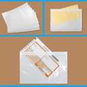 Coopaty 6" x 9" Adhesive Packing List Envelopes Clear Plastic Mailing Shipping Envelope Pouch (200 Pack)