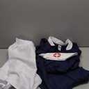 Fun Shack Florence Nightingale Costume - Civil War Nurse Apron, Vintage Nurse Uniform (Small)