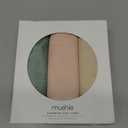 Mushie Waterproof Changing Pad Liners | 100% Organic Cotton | Set of 3 (Blush Combo)