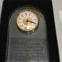 Happy Birthday Gifts for Women Men, Personalized Crystal Desk Clock Decorations, Universal 25/30/40/50/60/70/80 Year Old Birthday Gifts for Her Him