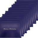 GraduationMall Imprinted Diploma Cover for Certificate 8.5''x 11'' Purple,12-Packs