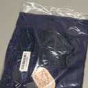 Zeagoo Womens Button Down Shirts Long Sleeve Cotton Gauze Tops Casual Collared Blouses Loose Fit (3XL, Navy Blue)