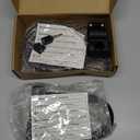 Sportneer Bike Lock: Heavy Duty Anti Theft Bike U Lock with 5ft Security Steel Cable - 17mm Shackle Bicycle U-Locks with 2 Keys & Mounting Bracket for Road Mountain Bike, Size 7.76''x5.02'', 1.64lb (Black)