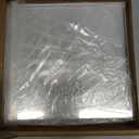 Tatuo 8 Pack Acrylic Coasters DIY Cocktail Napkin Holder Square Clear Coasters for Bar Decor Drinks Table Room Home Office, Without Inserts