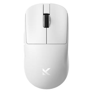 MCHOSE L7 Pro Wireless Gaming Mouse, PAW3395 26K Sensor, Wireless/ Wired Dual 8K Polling, 39g Ultra-Light Weight, 2.4GHz RF/ BT/ Wired Tri-Mode Connection (Pro-PAW3395 26K Sensor, White)