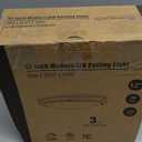 DYMOND LED Ceiling Light Fixture Flush Mount 4000K Natural Daylight Dimmable Surface Mount Brushed Nickel Ceiling Lamp for Kitchen, Hallway, Bathroom, Bedroom, Closet, 2 Pcs (12 inch)