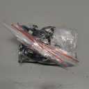 5 x Operitacx 10 Pcs Detachable Nylon Lanyards for Small Electronic Devices Usb Flashlight Tail Rope with Easy-Open Ring and Buckle for Phone Key Holder (Black)