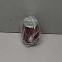 RED 3.5" 89 mm Inlet Narrow Air Cone Replacement Performance Washable Clamp-On Dry Air Filter