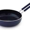 Blue Diamond Cookware Healthy Ceramic Nonstick Mini Egg Pan, Blue (Pack of 1)
