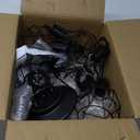 Industrial Pendant Lighting 5 Heads, Adjustable DIY Vintage Style Spider Semi Flush Mount Ceiling Light,Edison Rustic Chandelier,Hanging Lamp Fixture for Dining Room,Kitchen Bedroom,farmhouse (5 Arms-grenades)