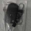 Men Women Genuine Leather Key Fob Cover For Volkswagen/For Skoda 3 Buttons Flip Car Remote Key Case Pouch with Key Ring Kit Keychain Holder Hook - Black